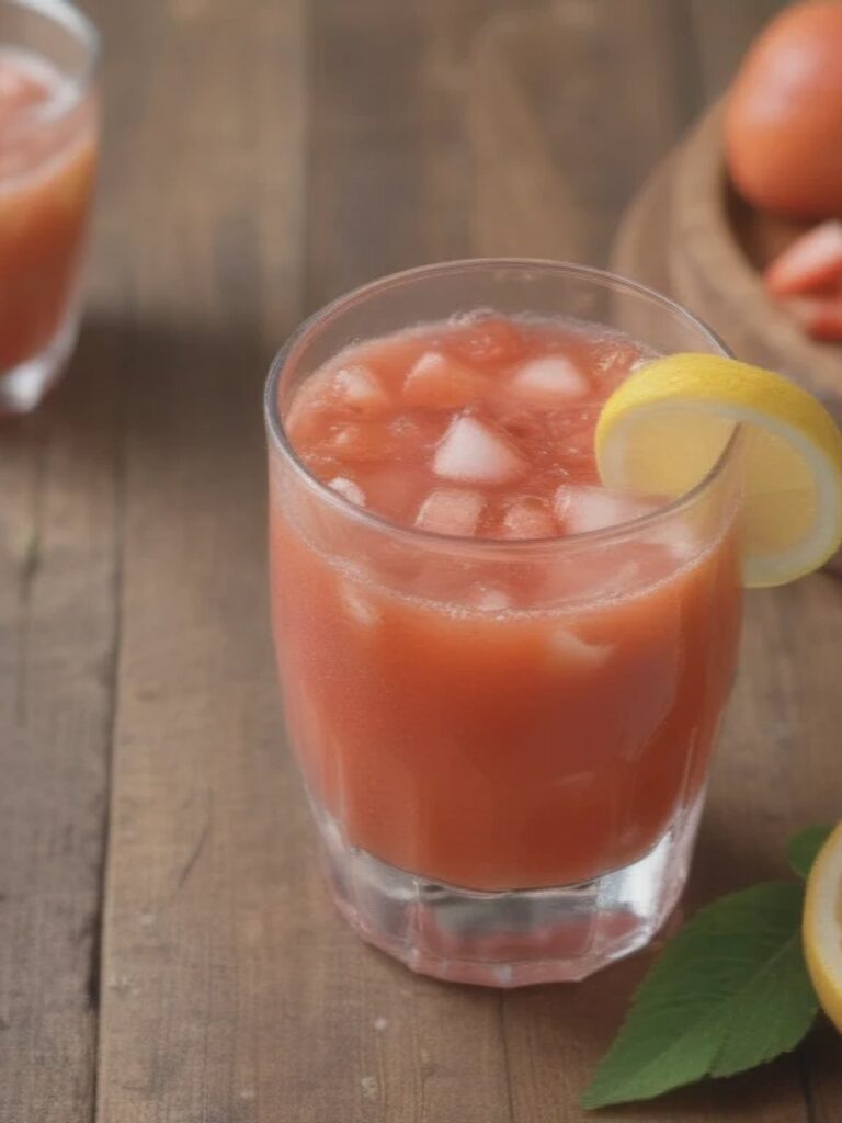 Receita de Limonada de Morango Refrescante
