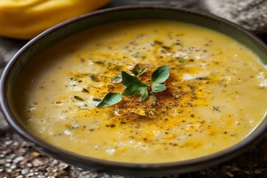 Sopa de Abóbora Amarela ao Curry: Cremosa e Aromática