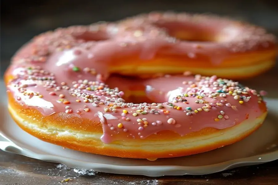 Brilho Glacê: Donuts Leves Que Derretem na Boca