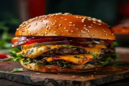 Desvende o Sabor: Hatch Chile Cheeseburger Caseiro Superior