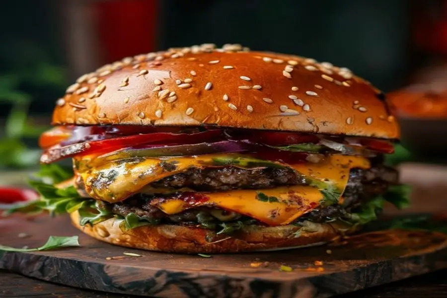 Desvende o Sabor: Hatch Chile Cheeseburger Caseiro Superior