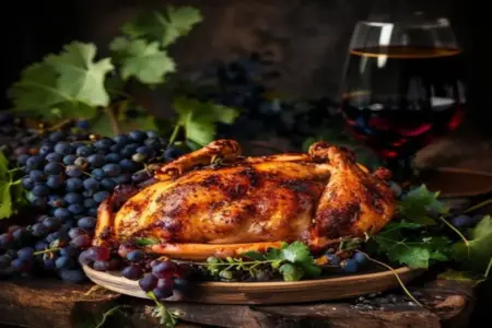 Frango Assado da Vinícola: Receita Elegante para o Jantar