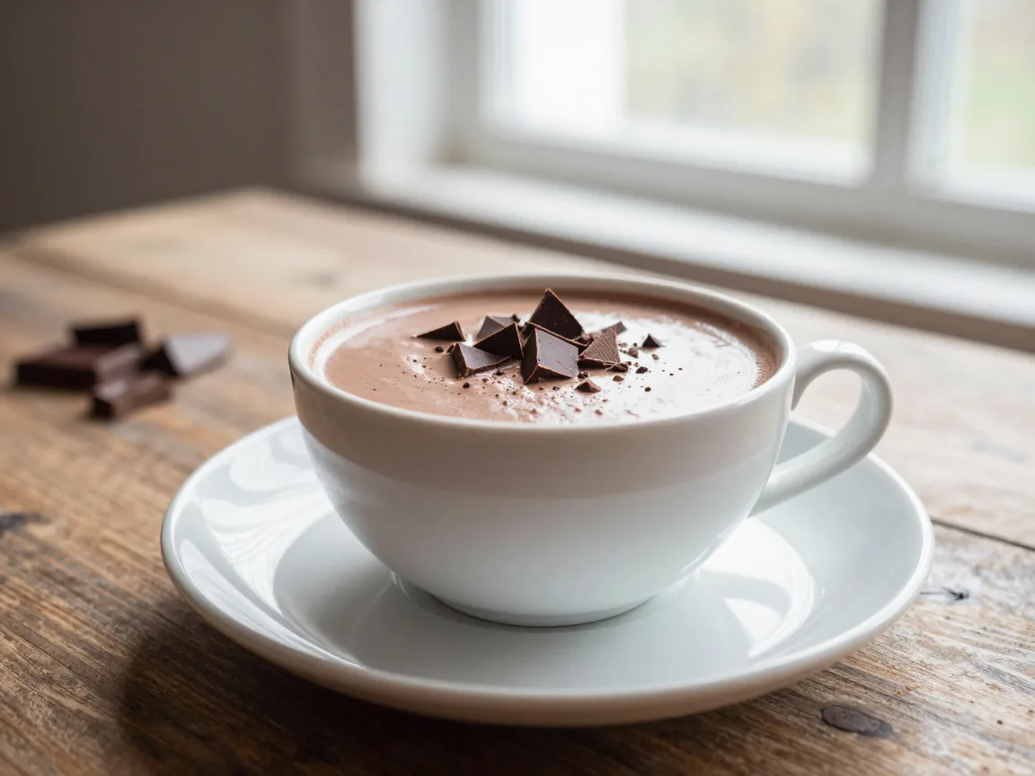 Receita de Chocolate Quente Cremoso