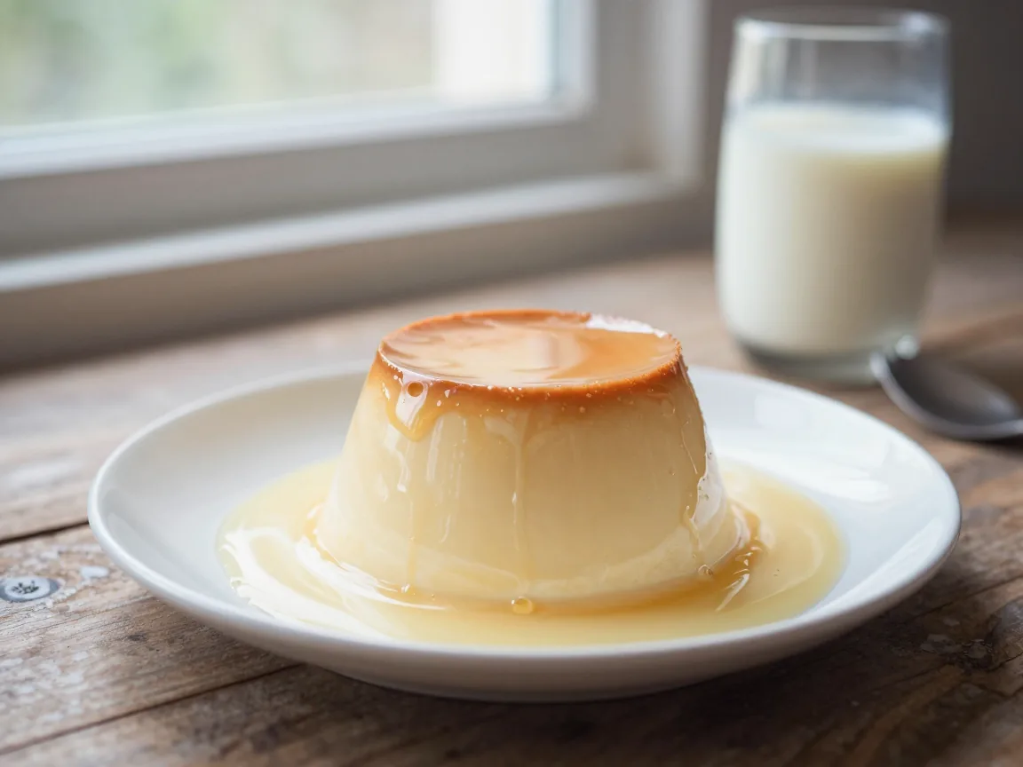 Delicioso Pudim Gelado de Leite Condensado