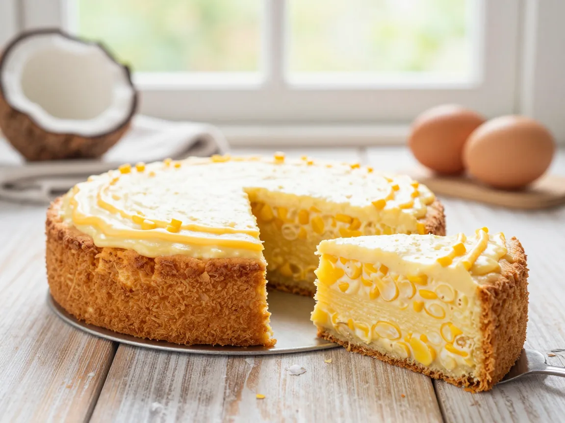 Delicioso Bolo de Milho Cremoso: Uma Receita Irresistível