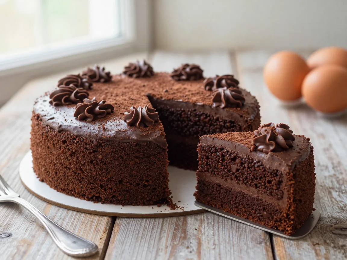 Receita de Bolo de Chocolate Rápido e Fôlego