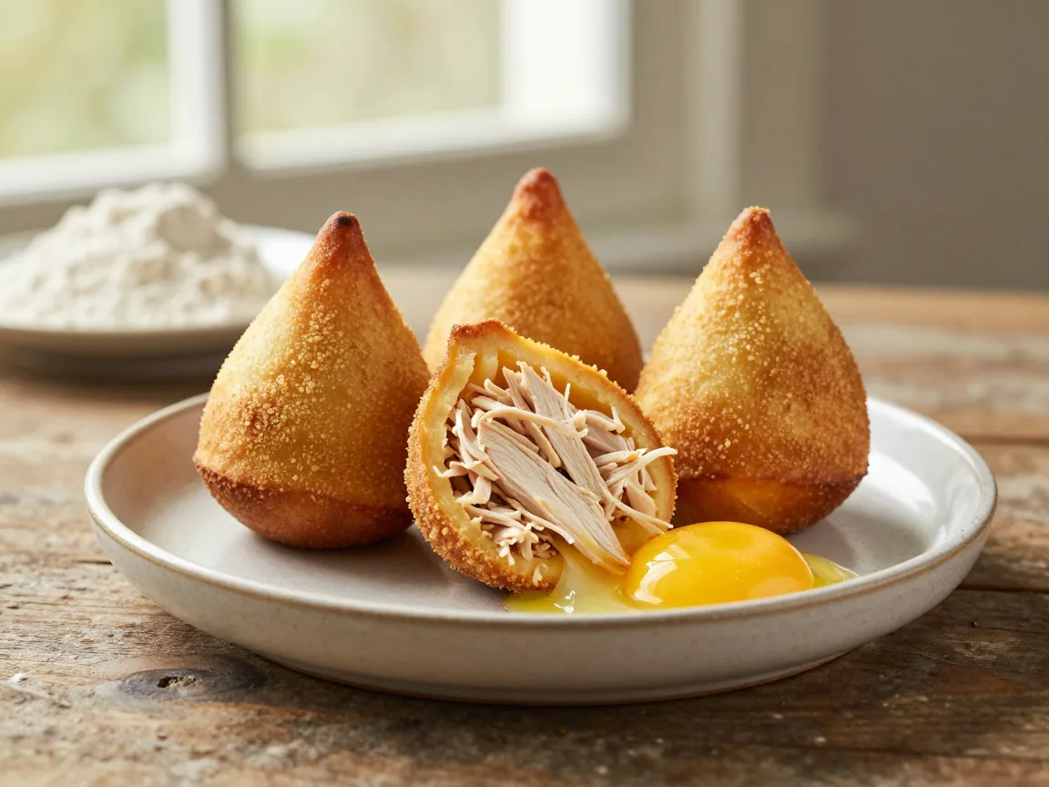 Receita de Coxinha Fácil e Saborosa