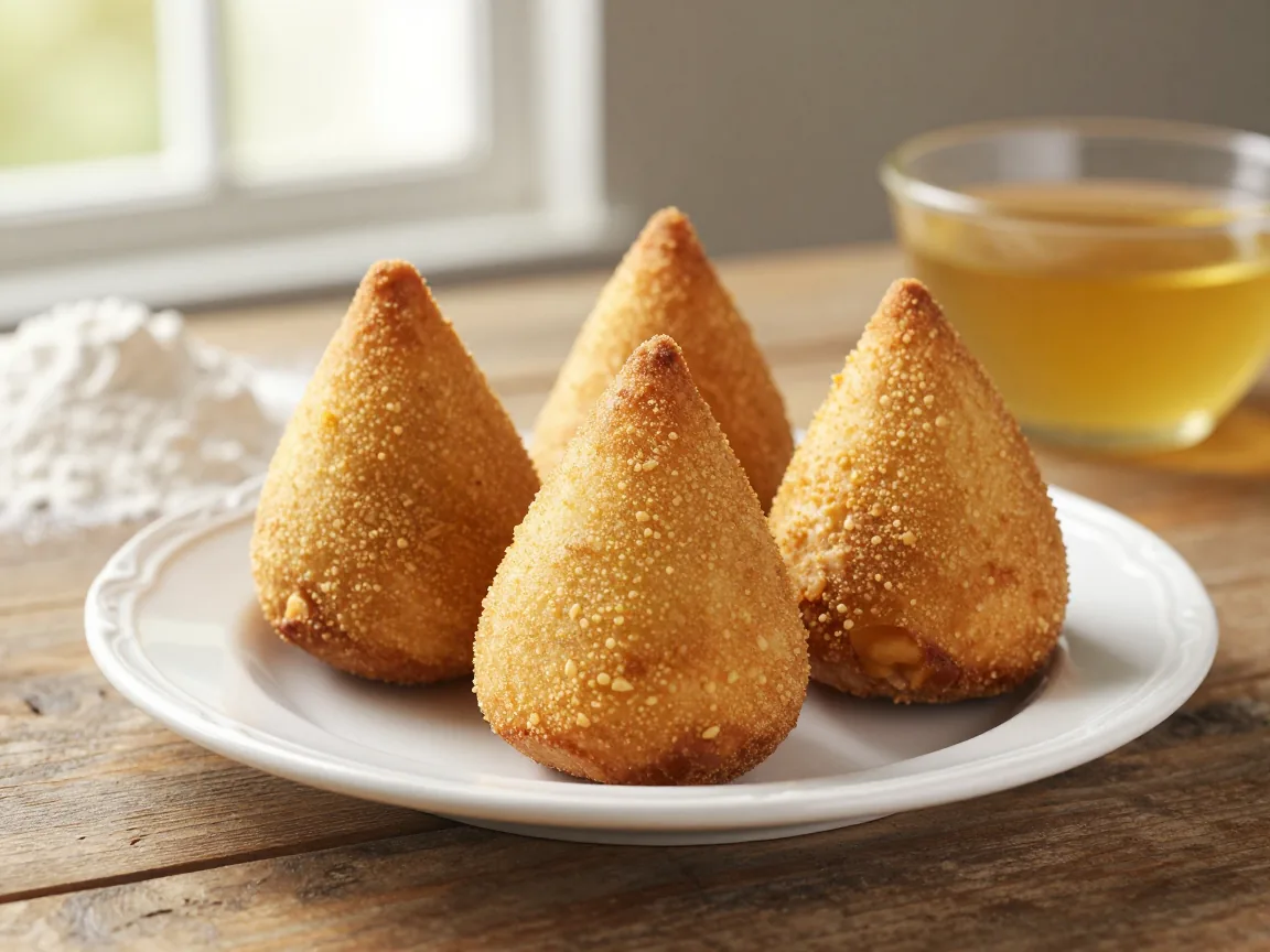 Coxinha Rápida de Frango: Praticidade e Sabor