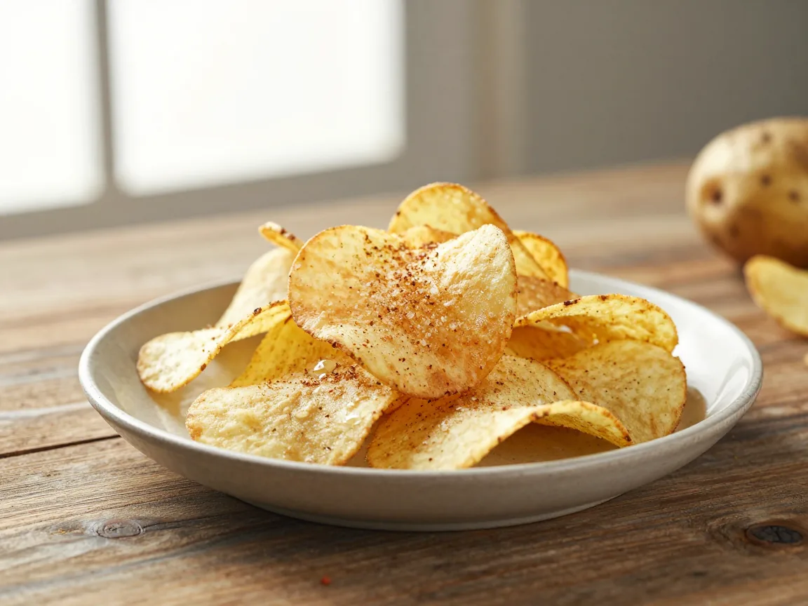 Chips de Batata Crocantes e Saborosas