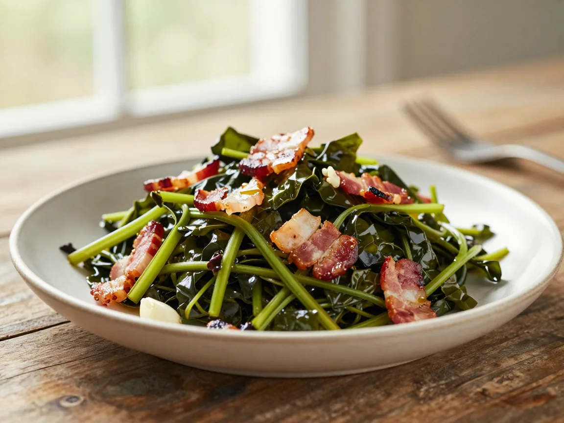Deliciosa Receita de Couve Refogada com Bacon
