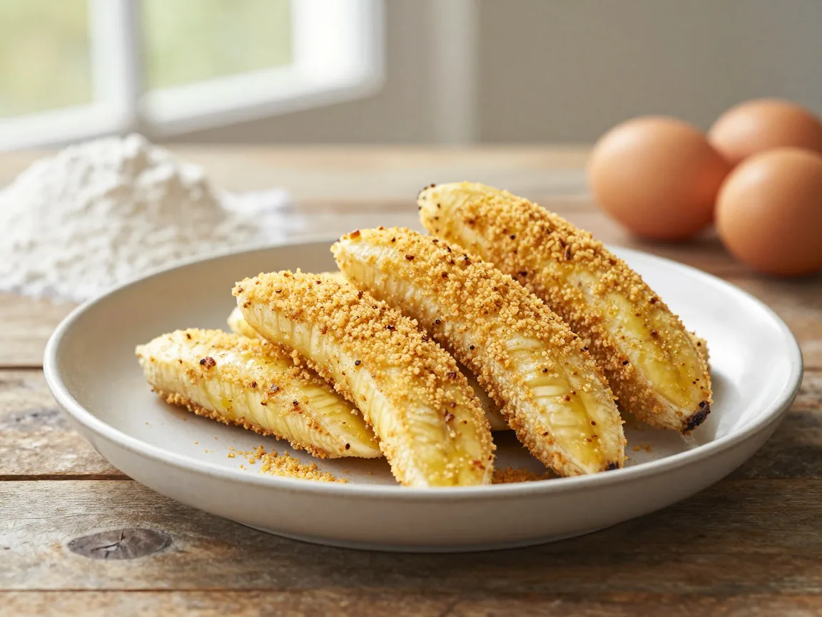 Receita Deliciosa de Banana à Milanesa que todos vão Amar