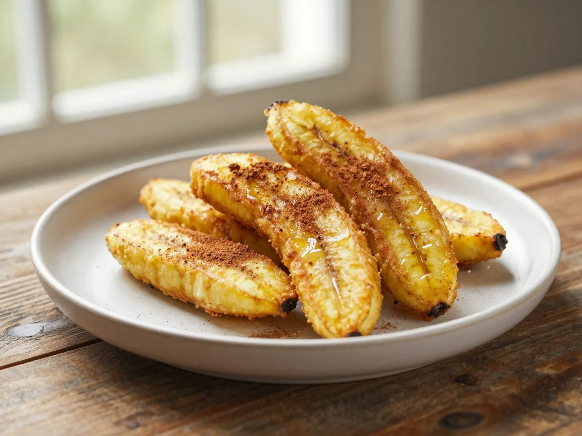 Receita Irresistível de Banana Frita Crocante