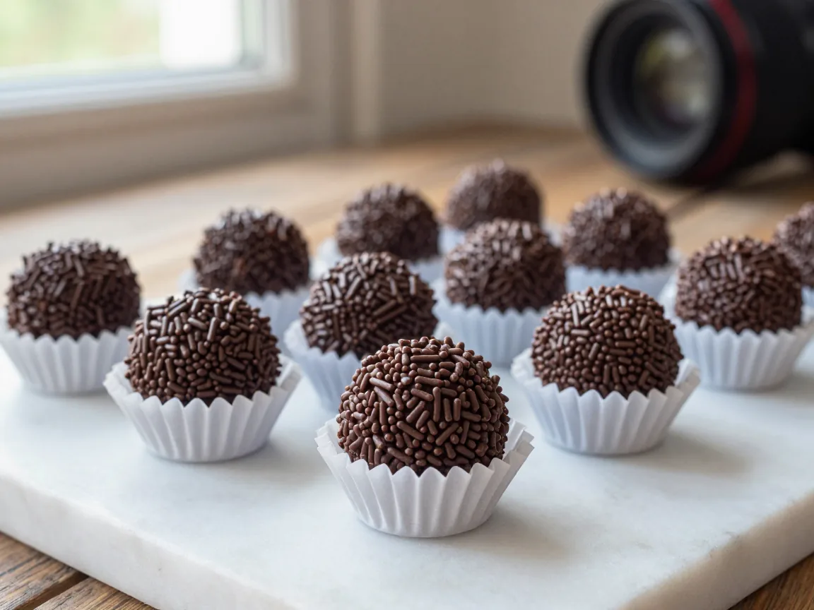 Doçura Aveludada: O Segredo do Brigadeiro Perfeito em Casa