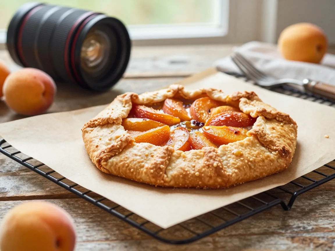 Galette de Damasco Dourado: Sabor Rústico Inesquecível