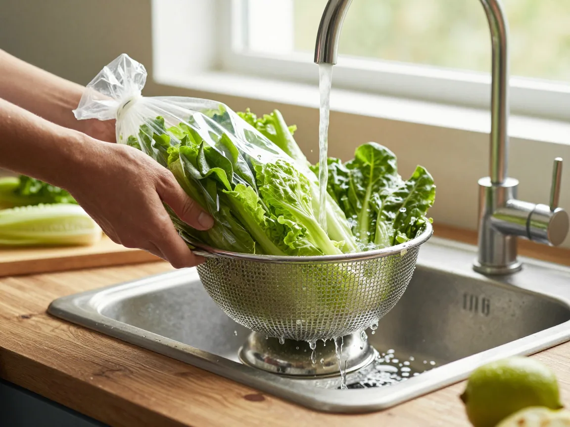 Sua Salada Pré-Lavada Precisa de Mais Água? A Verdade
