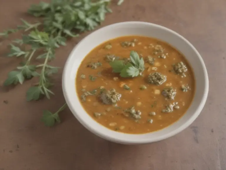 Biscuits with Creamy Herb Sauce