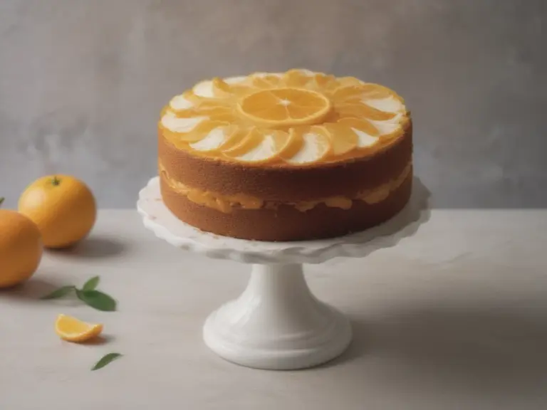 Orange Cake: A Homemade Delight