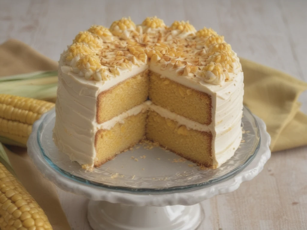 Bolo de Milho Cremoso: O Sabor da Fazenda
