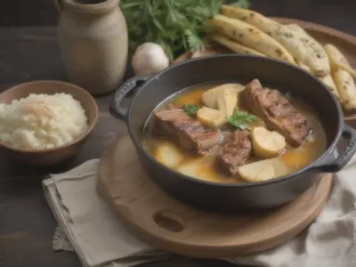 Caldo de Mandioca com Costela: Sabor e Conforto
