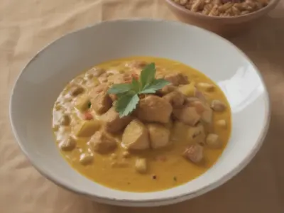 Curry de Grão-de-Bico: Sabor e Saúde em Cada Garfada