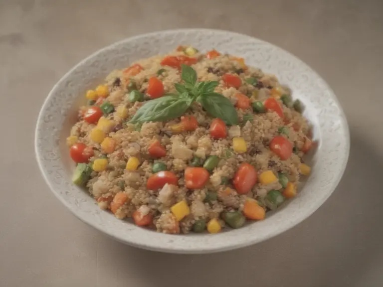 Deliciosa Buddha Bowl con quinoa y verduras