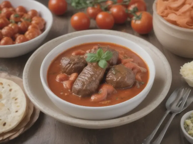 Delicious Meat in Tomato Sauce: A Homemade Recipe