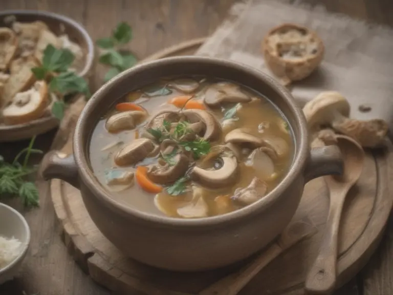 Delicious Creamy Mushroom Soup
