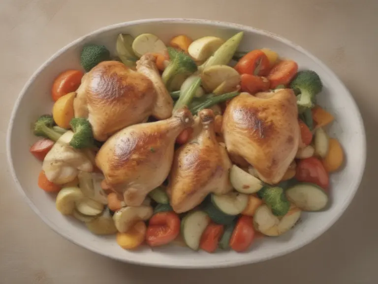 Delicious Chicken and Vegetable Skillet