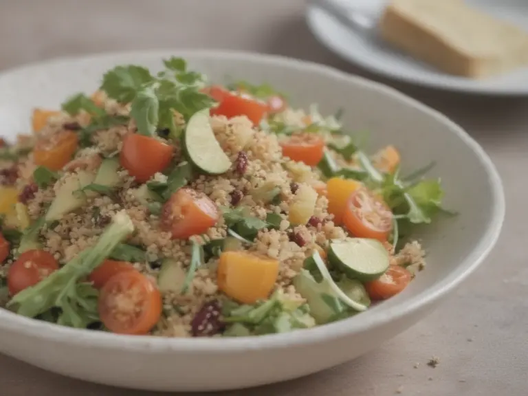 Delicious Quinoa Salad with Vegetables