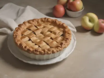 Deliciosa Torta Sem Farinha de Maçã