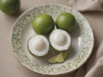 Deliciosas Barras de Limão com Coco