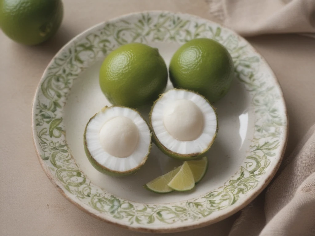 Deliciosas Barras de Limão com Coco