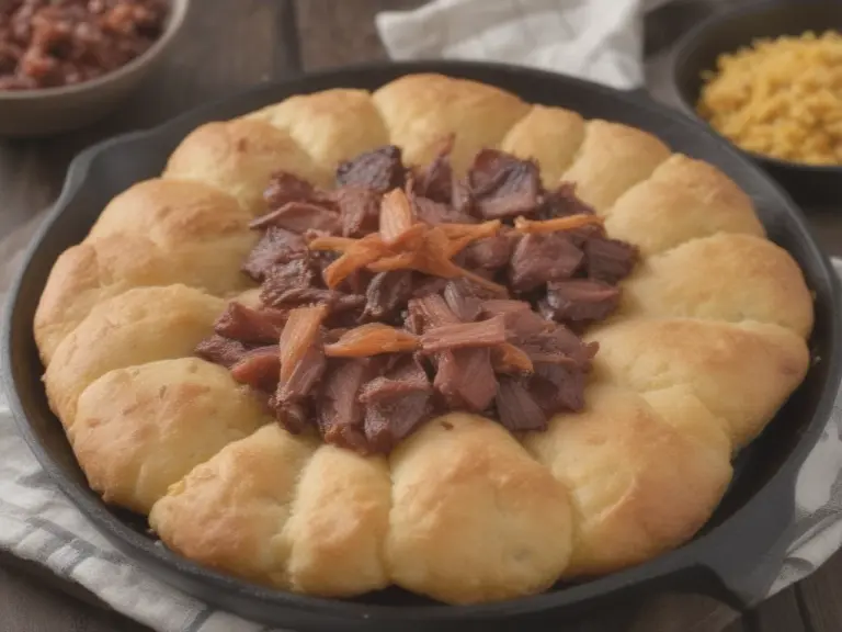 Delicious Cassava Dumpling with Dried Meat