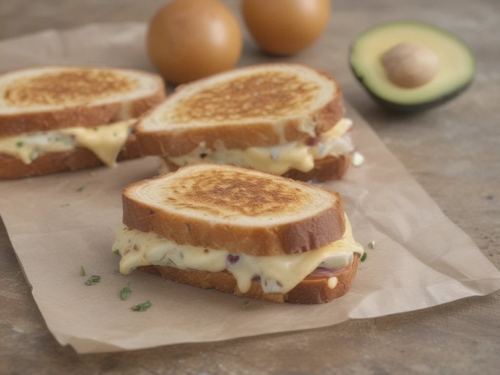 Delicioso Sanduíche de Queijo Grelhado: O Clássico Reinterpretado