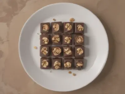 Deliciosos Brownies de Chocolate com Nozes