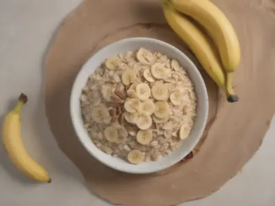 Deliciosos Cookies de Aveia e Banana