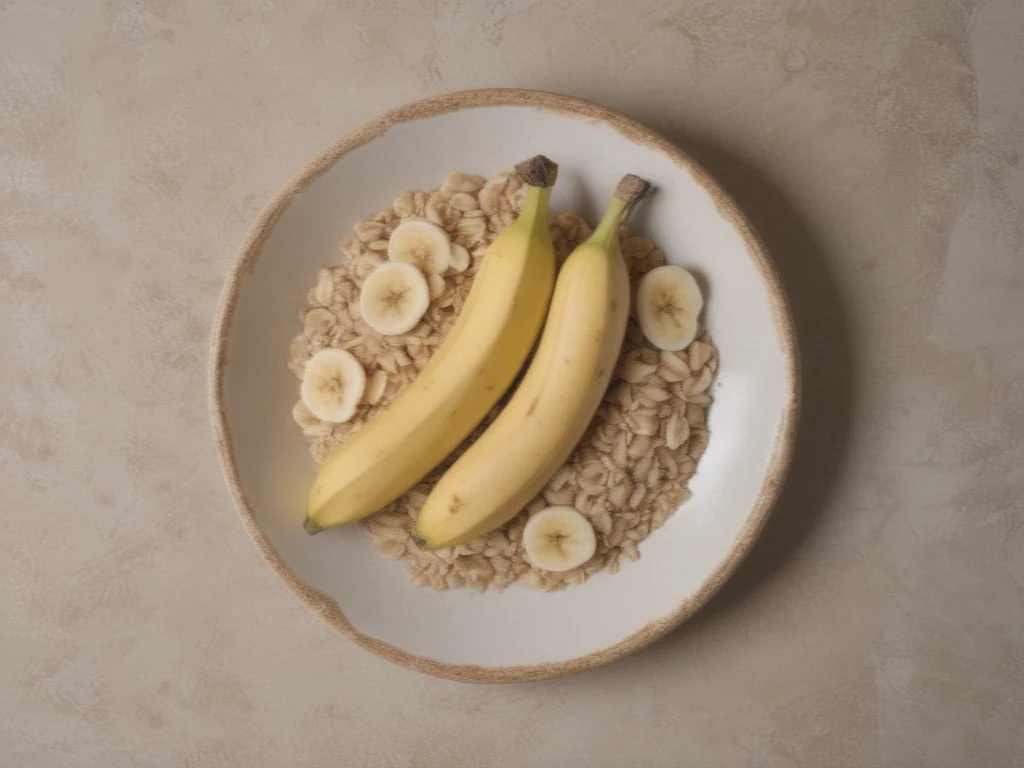 Deliciosos Cookies de Banana e Aveia