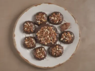 Deliciosos Donuts Caseiros com Cobertura de Chocolate