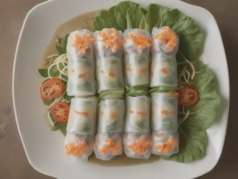 Deliciosos Summer Rolls: Receita Refrescante de Rolinho Vietnamita