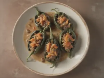 Descubra a Receita Tradicional de Chiles Poblanos