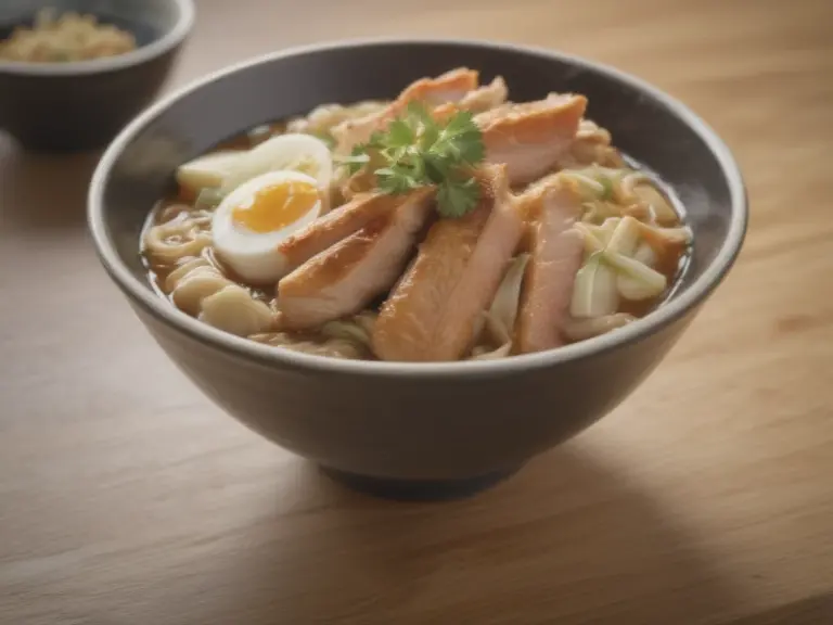 Discover the Delicious Chicken Ramen with Shoyu Sauce