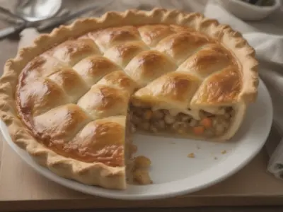 Empadão de Frango Cremoso: Uma Delícia Irresistível