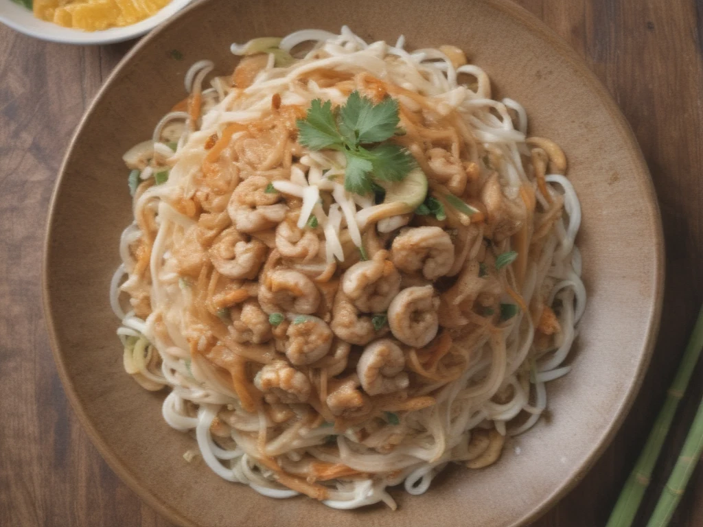 Experimente o Autêntico Pad Thai Tailandês em Casa