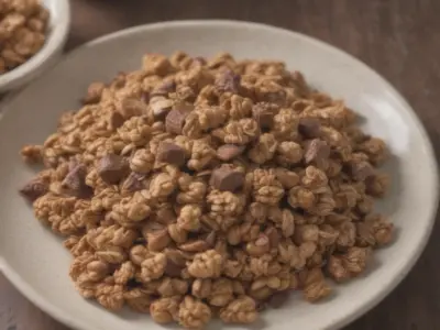 Granola Crocante de Chocolate: Sabor Inesquecível a Cada Mordida