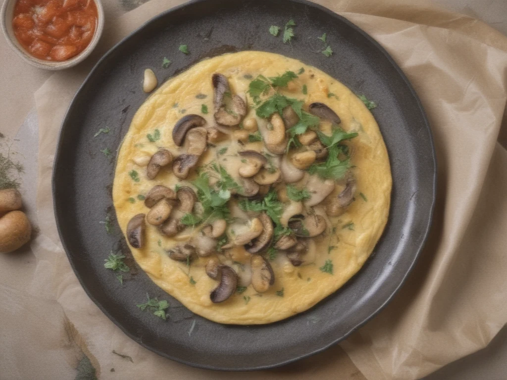 Omelete de Cogumelos: Sabor e Tradição Brasileira