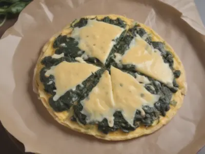 Omelete de Espinafre com Queijo: Sabor e Nutrição