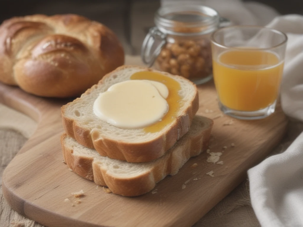 Pão de Leite com Mel
