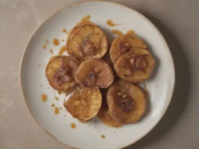 Receita Deliciosa de Maçã Caramelizada