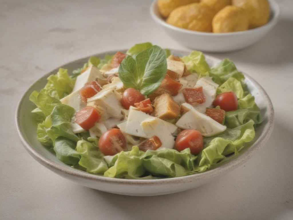 Receita Tradicional de Salada Caesar