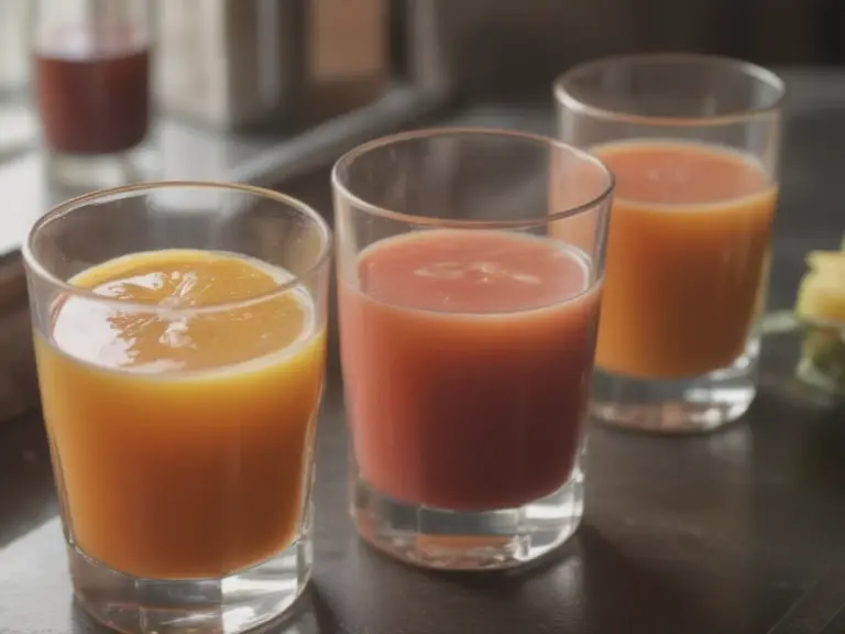 Refrescante Suco de Abacaxi com Hortelã